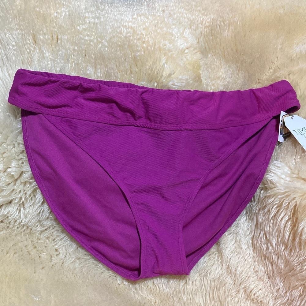 Time and Tru Magenta Bikini Bottoms